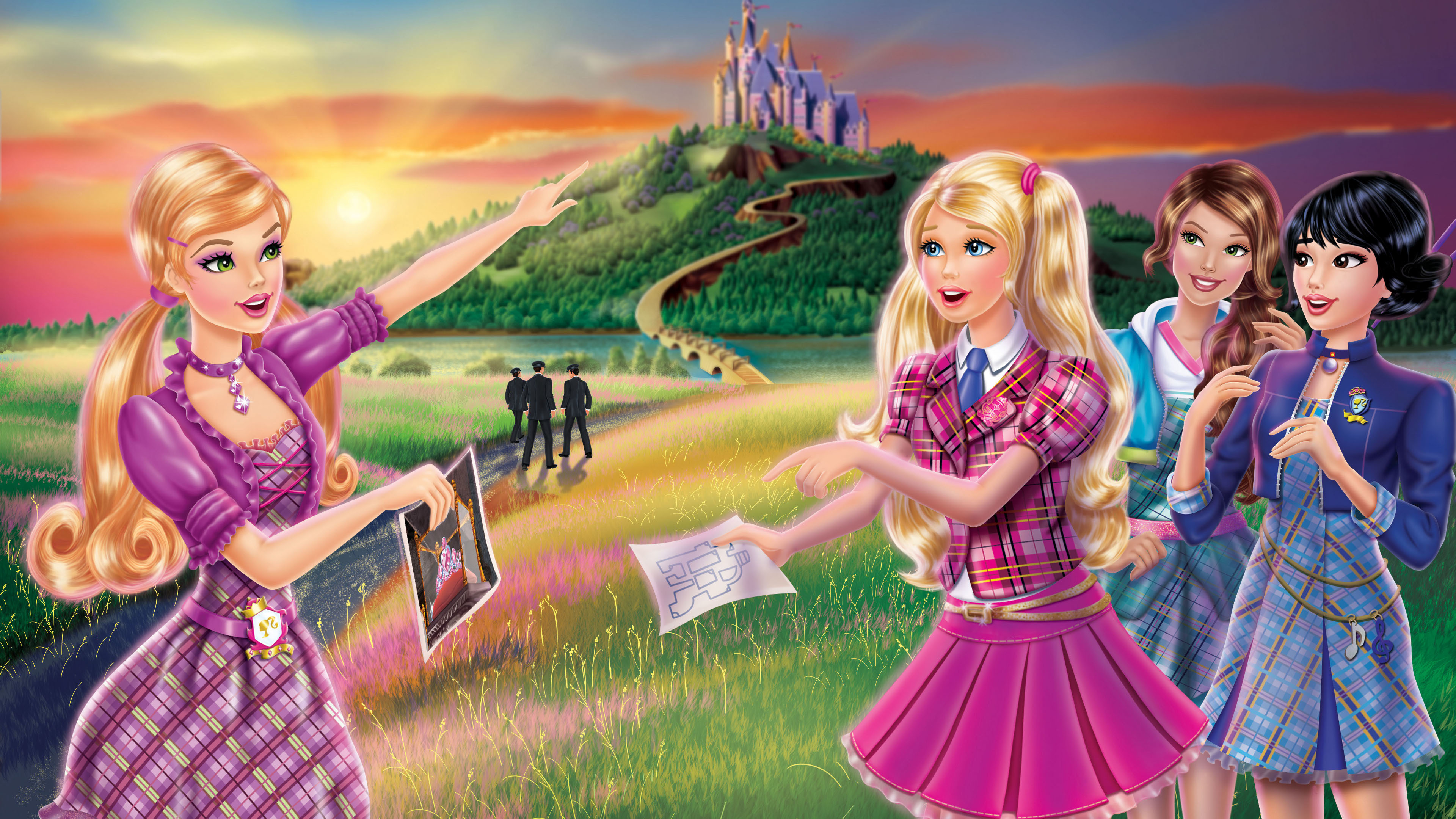 barbie és a hercegnőképző